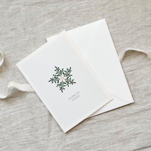 Grußkarte · Besinnliche Festtage