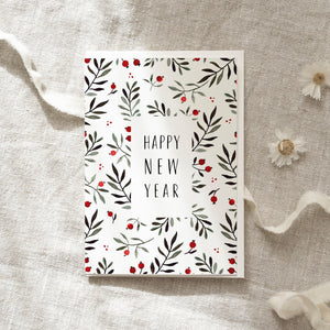 Grußkarte · Happy new year