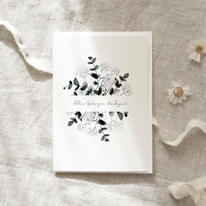 Greeting Card Wedding Greetings Eucalyptus
