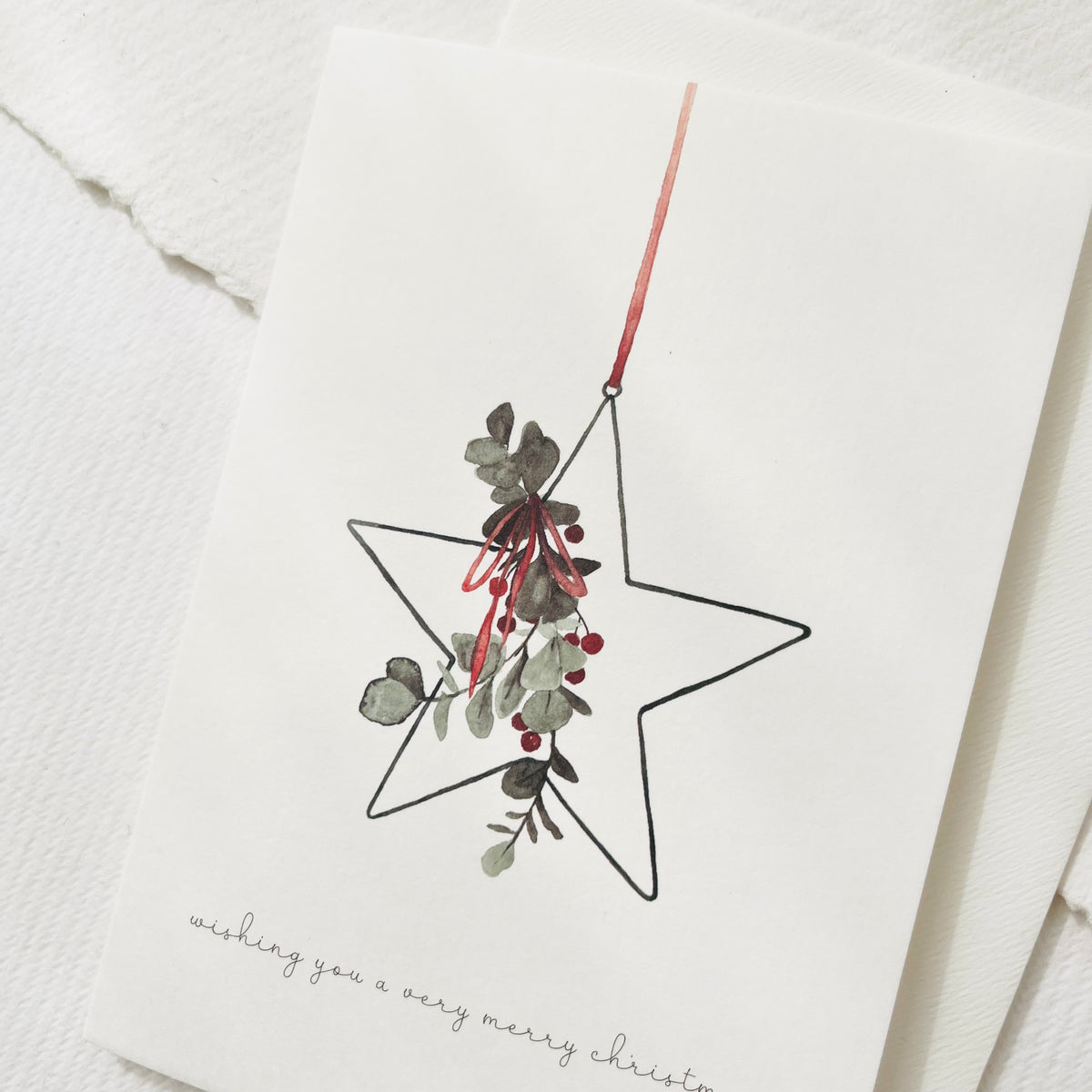 Grußkarte · Christmas Star