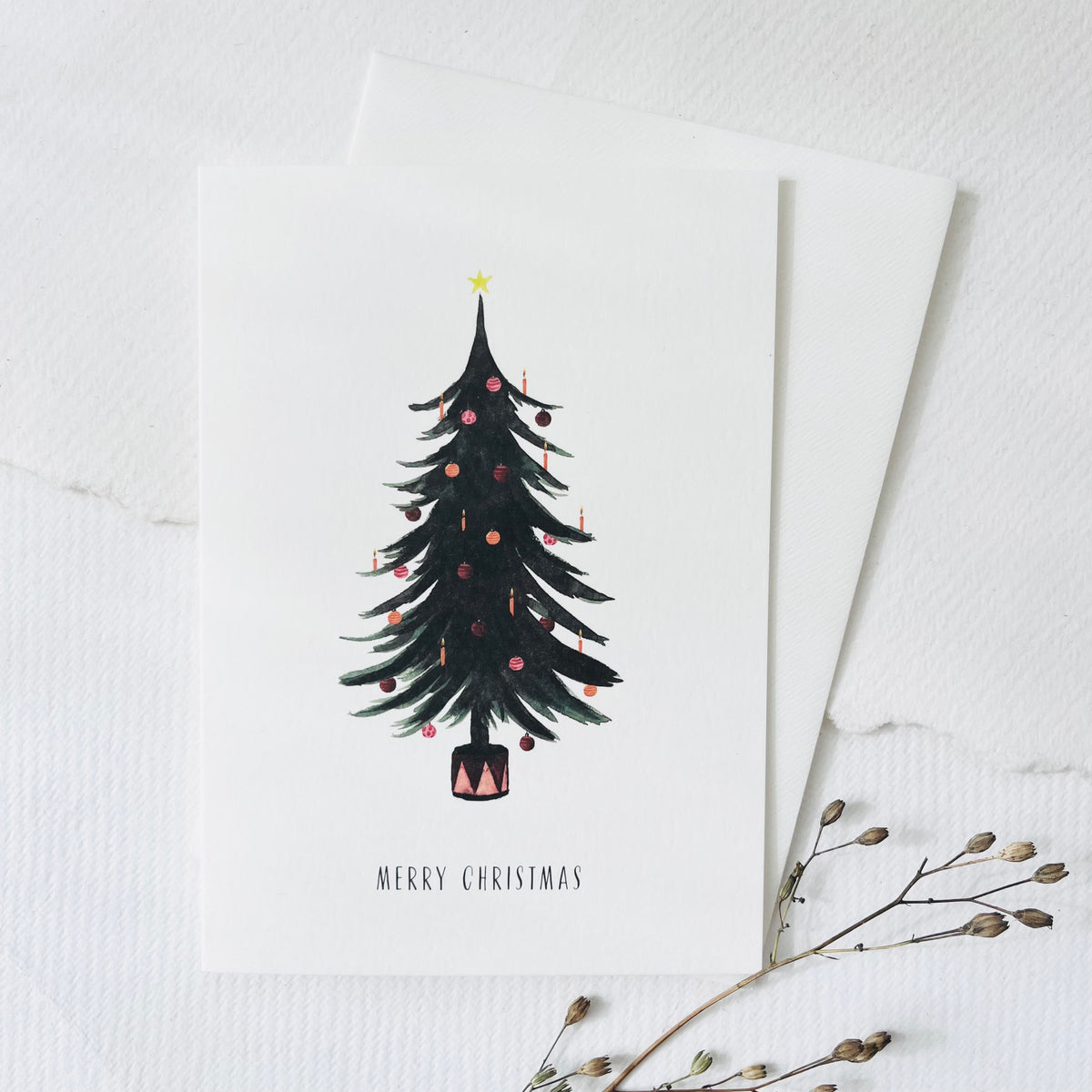 Grußkarte · Christmastree