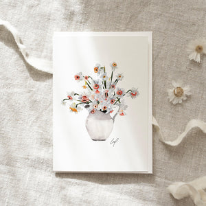 Greeting Card · Daffodiles