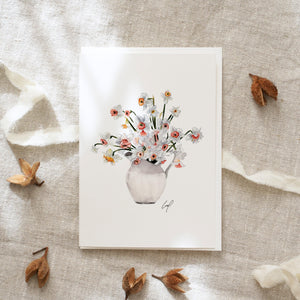 Greeting Card · Daffodiles