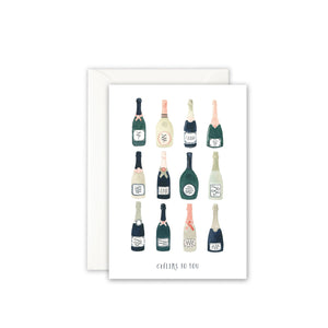 Greeting card · Cheers | Champagne