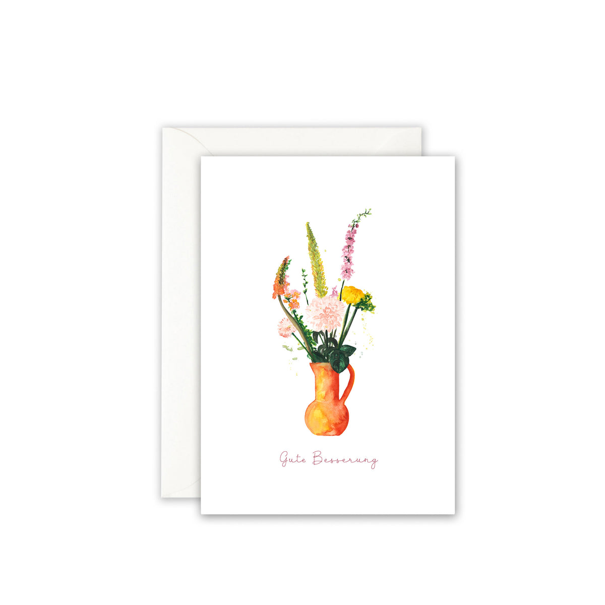 Grußkarte · Gute Besserung | Spring Bouquet