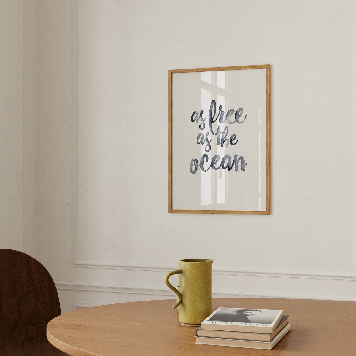 Art Print - As free as the ocean