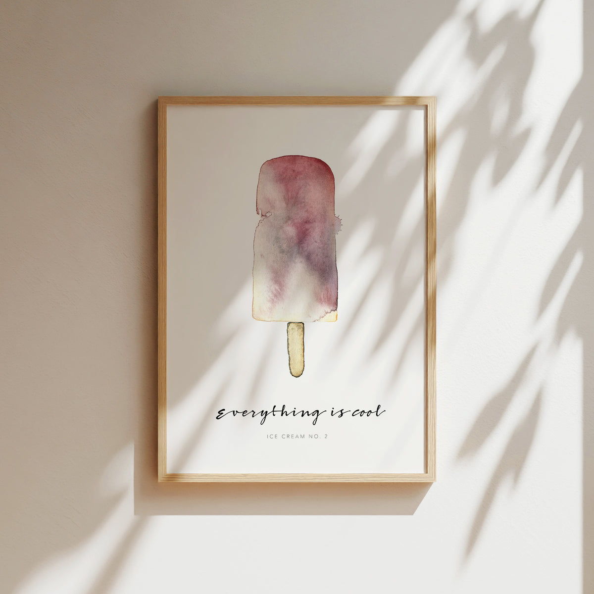 Art Print - Everything is cool | Ice Cream No 2
