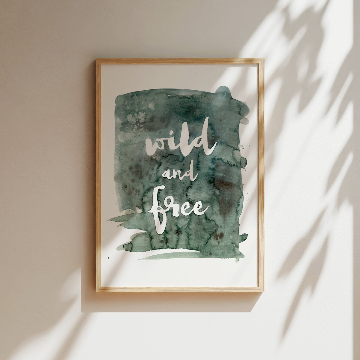 Kunstdruck - Wild &amp; Free
