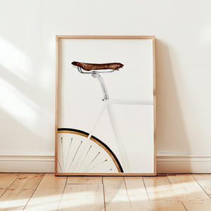 Art Print - White Racer