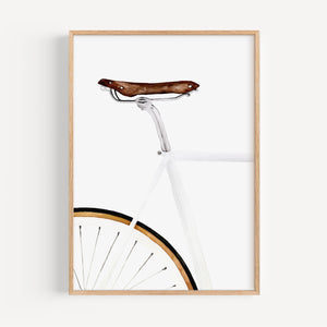 Art Print - White Racer