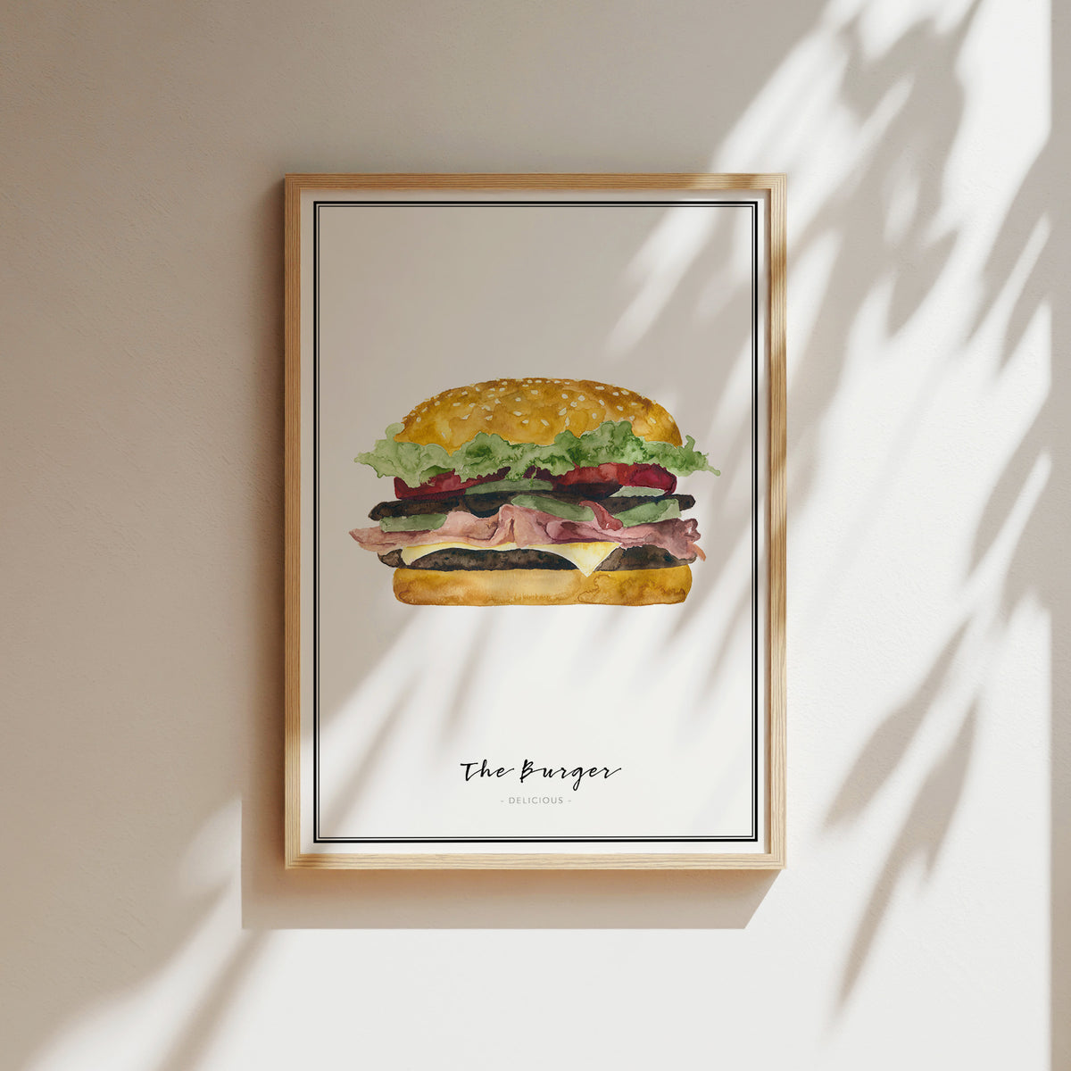 Kunstdruck - The Burger