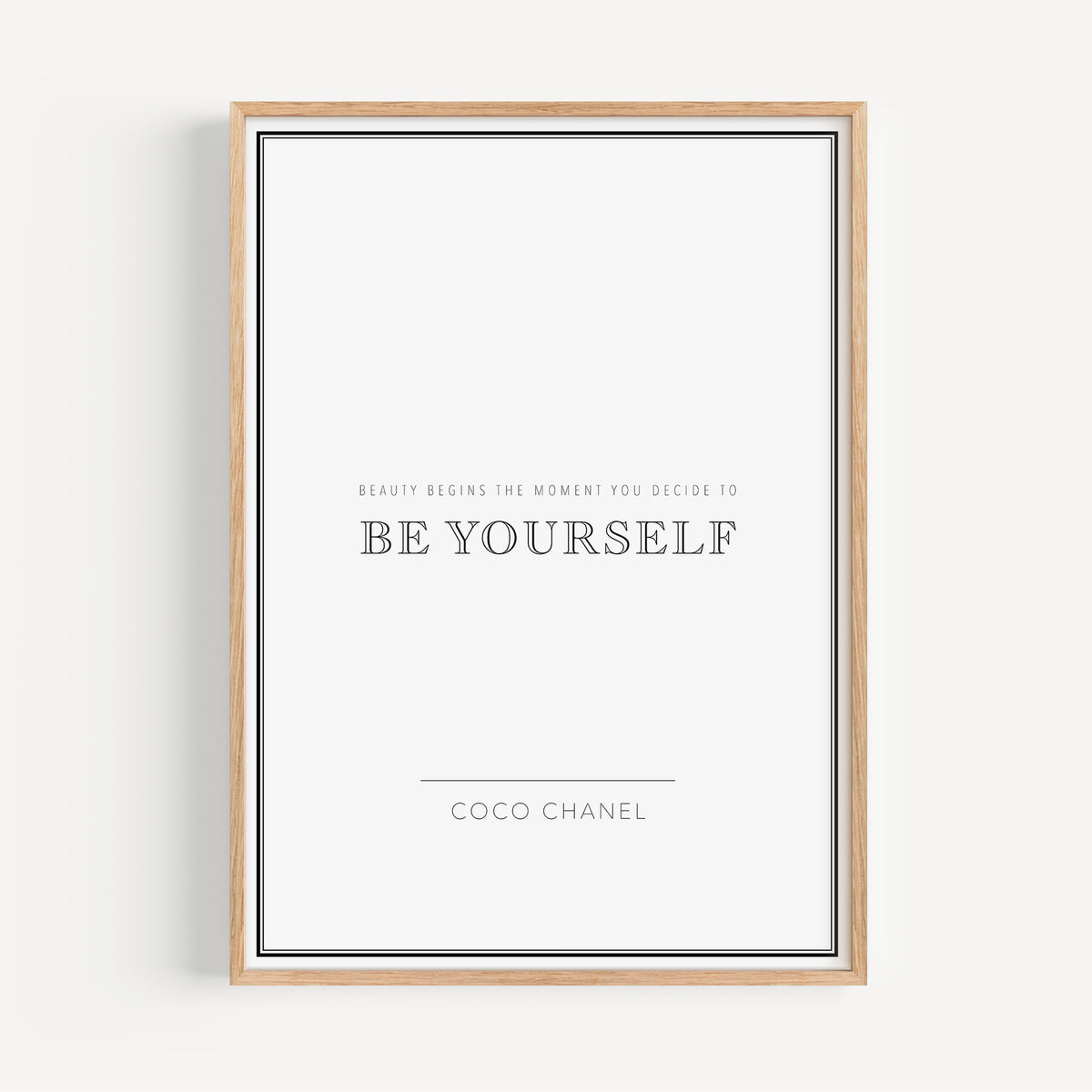 Art Print - Be yourself