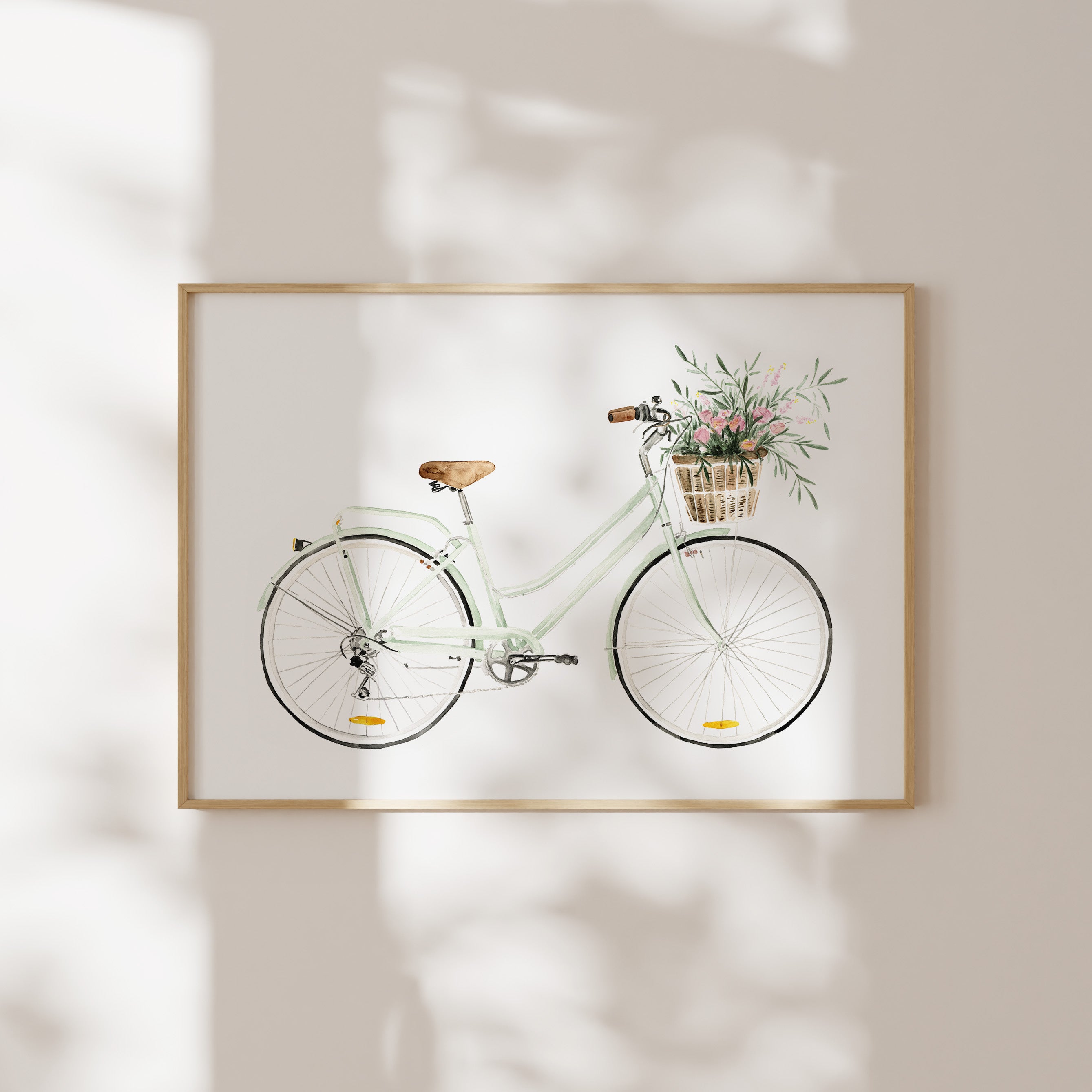 Kunstdruck Bicycle Love Atelier Leo la Douce