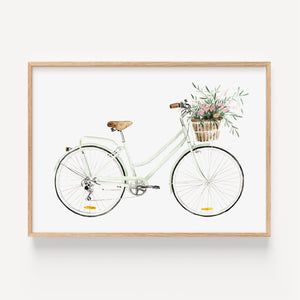 Art Print - Bicycle Love