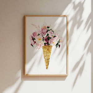 Art Print - Flower Cone