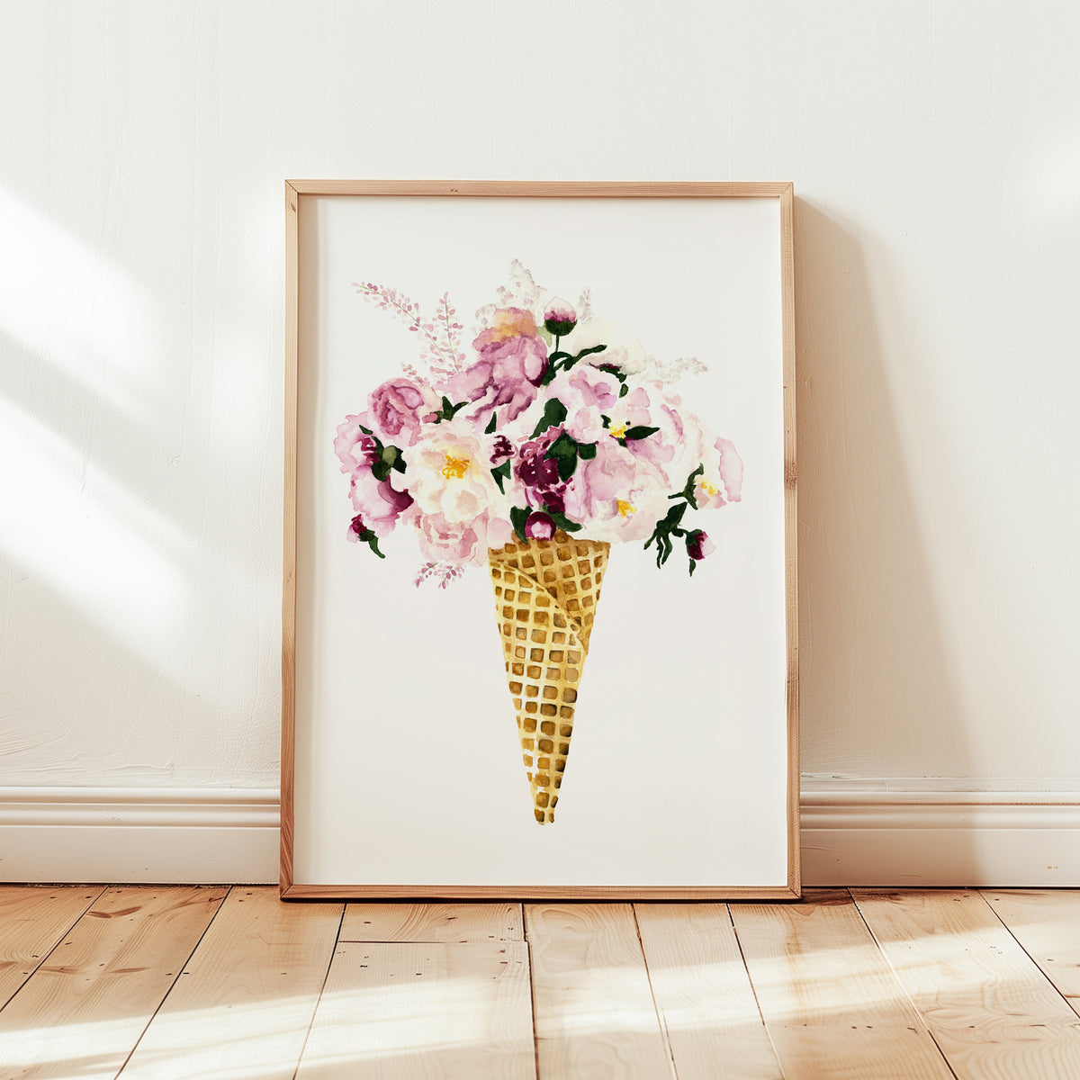 Kunstdruck - Flower Cone