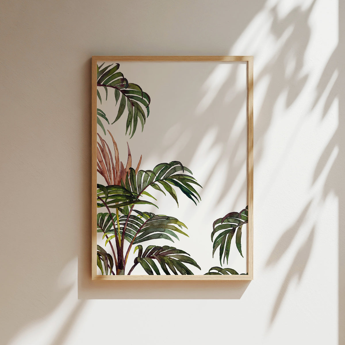 Kunstdruck - Jungle Palm