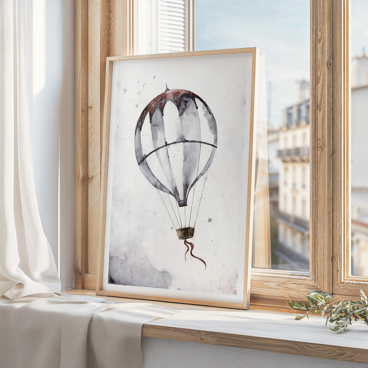 Art Print - Flying Balloon