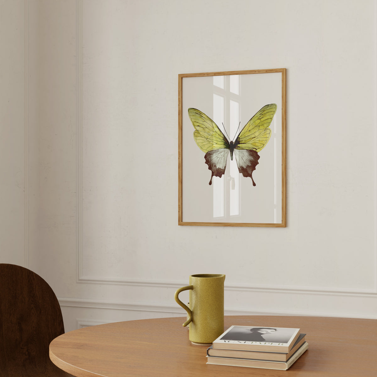 Art Print - Green Butterfly