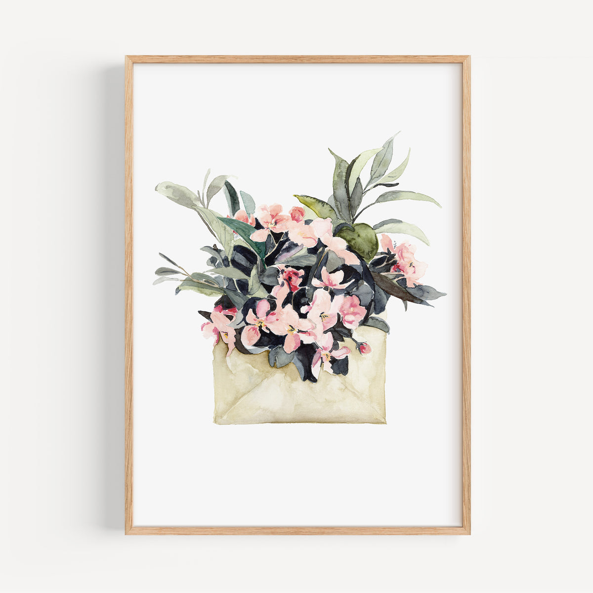 Art Print - Flower Envelope