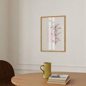 Kunstdruck - Art Line | Plant No 1