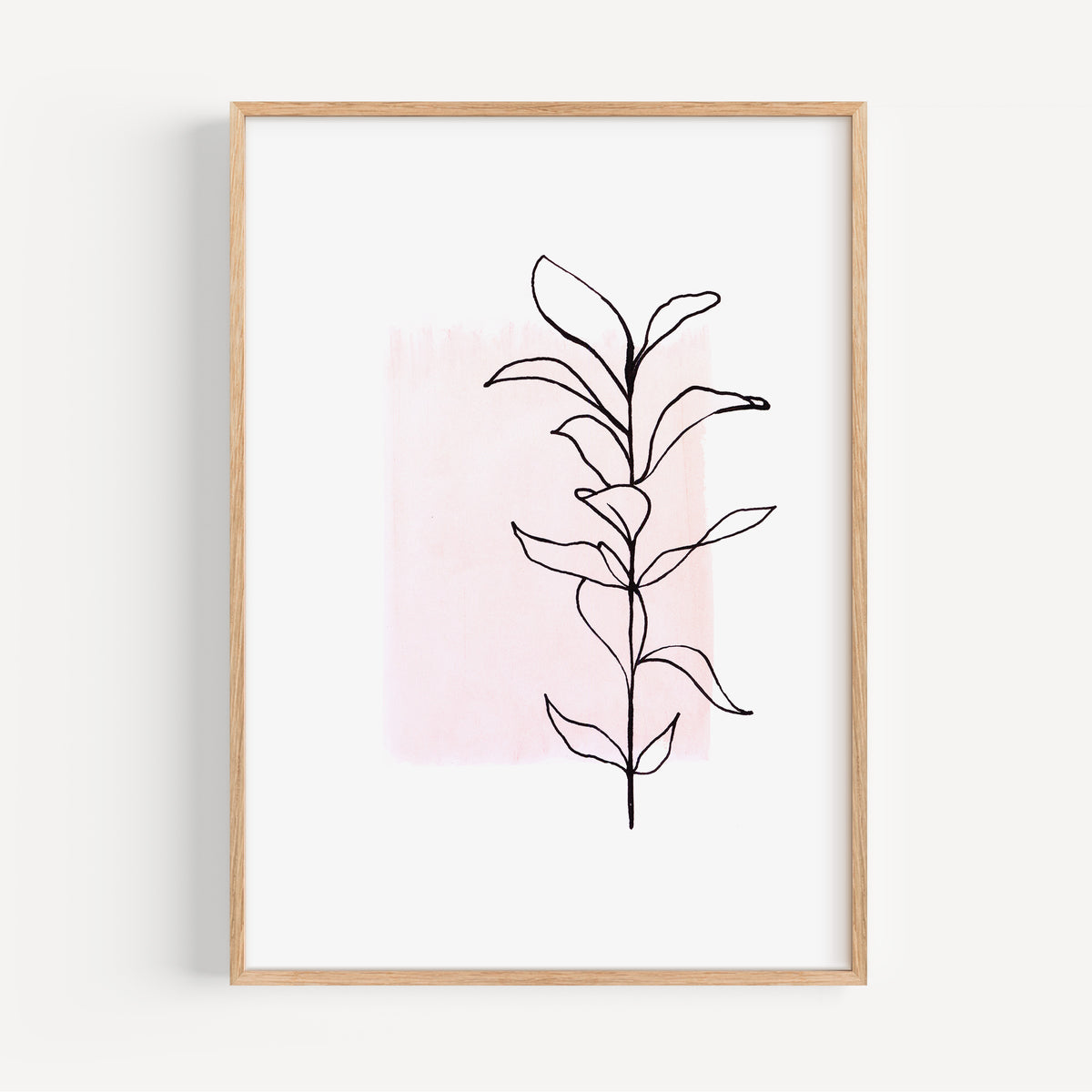 Art Print - Art Line | Plant No 1