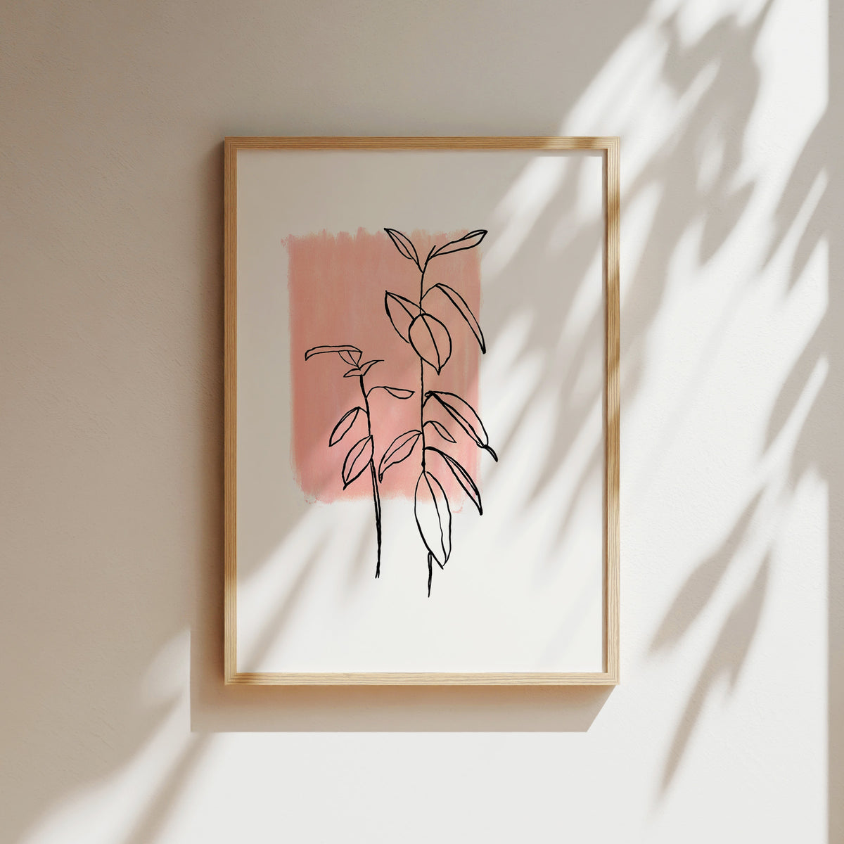 Art Print - Art Line | Plant No 2