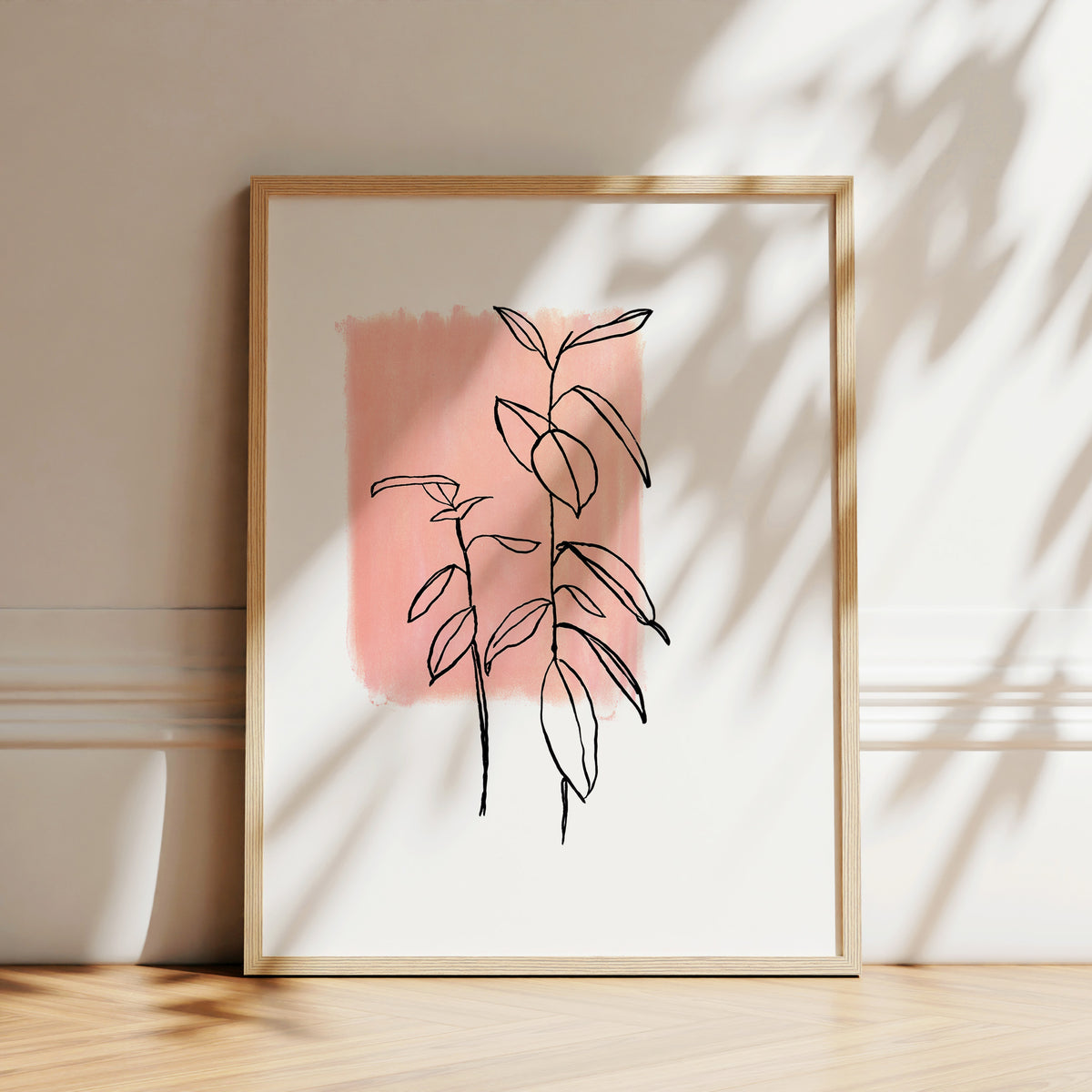 Art Print - Art Line | Plant No 2