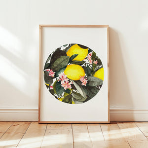 Art Print - Citrus Paradise