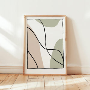 Kunstdruck - Art Line | Shapes & Lines 02