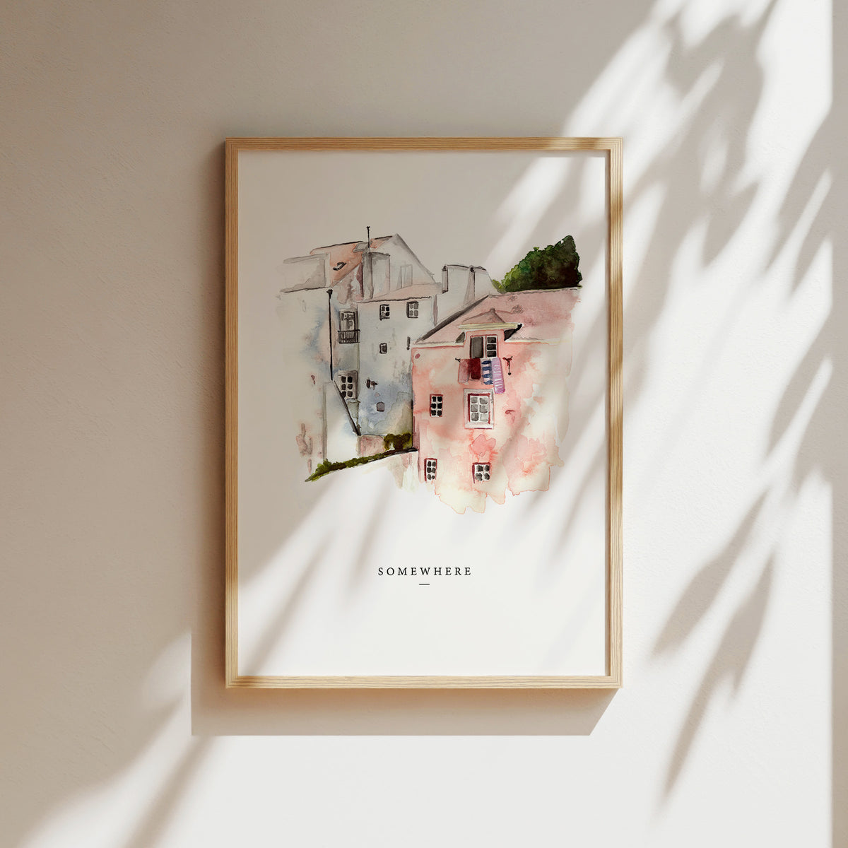 Kunstdruck - Places | Somewhere