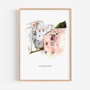Art Print - Places | Somewhere
