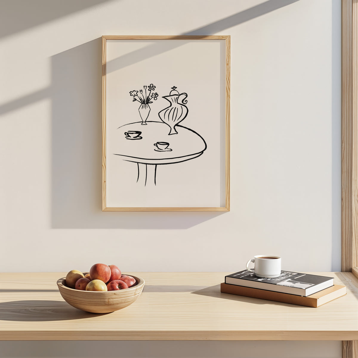 Art Print - Art Line | B/W coffee table