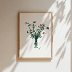 Art Print - Delicate Flowers