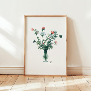 Art Print - Delicate Flowers