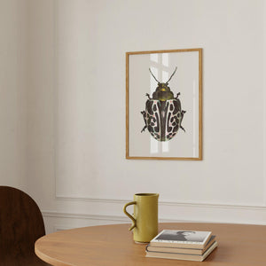 Art Print - Green Beetle
