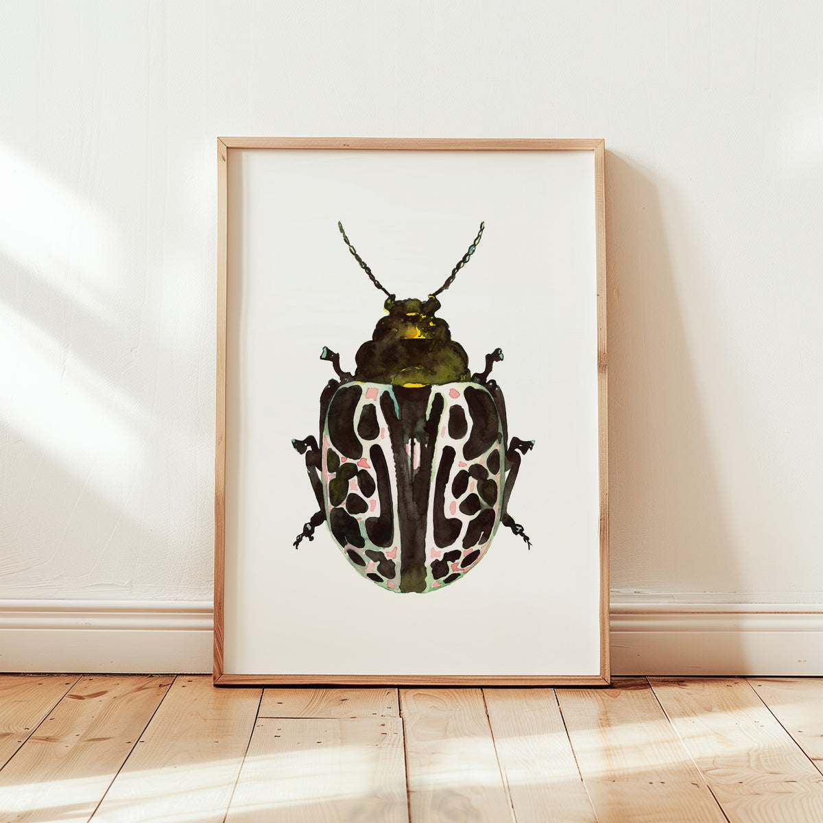Kunstdruck - Green Beetle