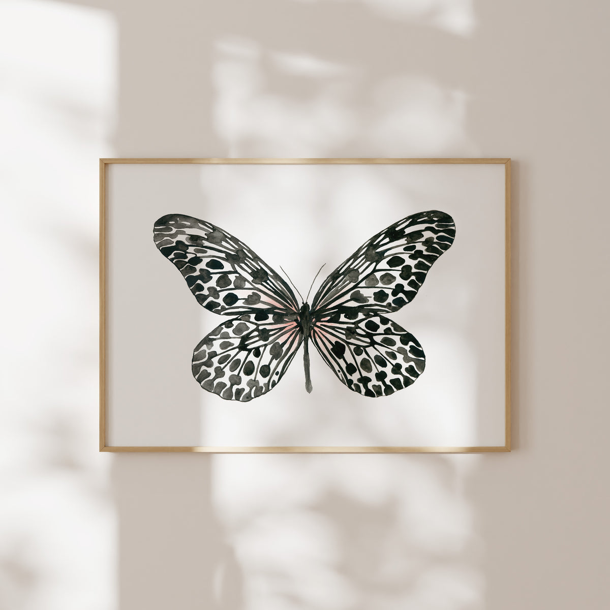 Kunstdruck - Black Butterfly