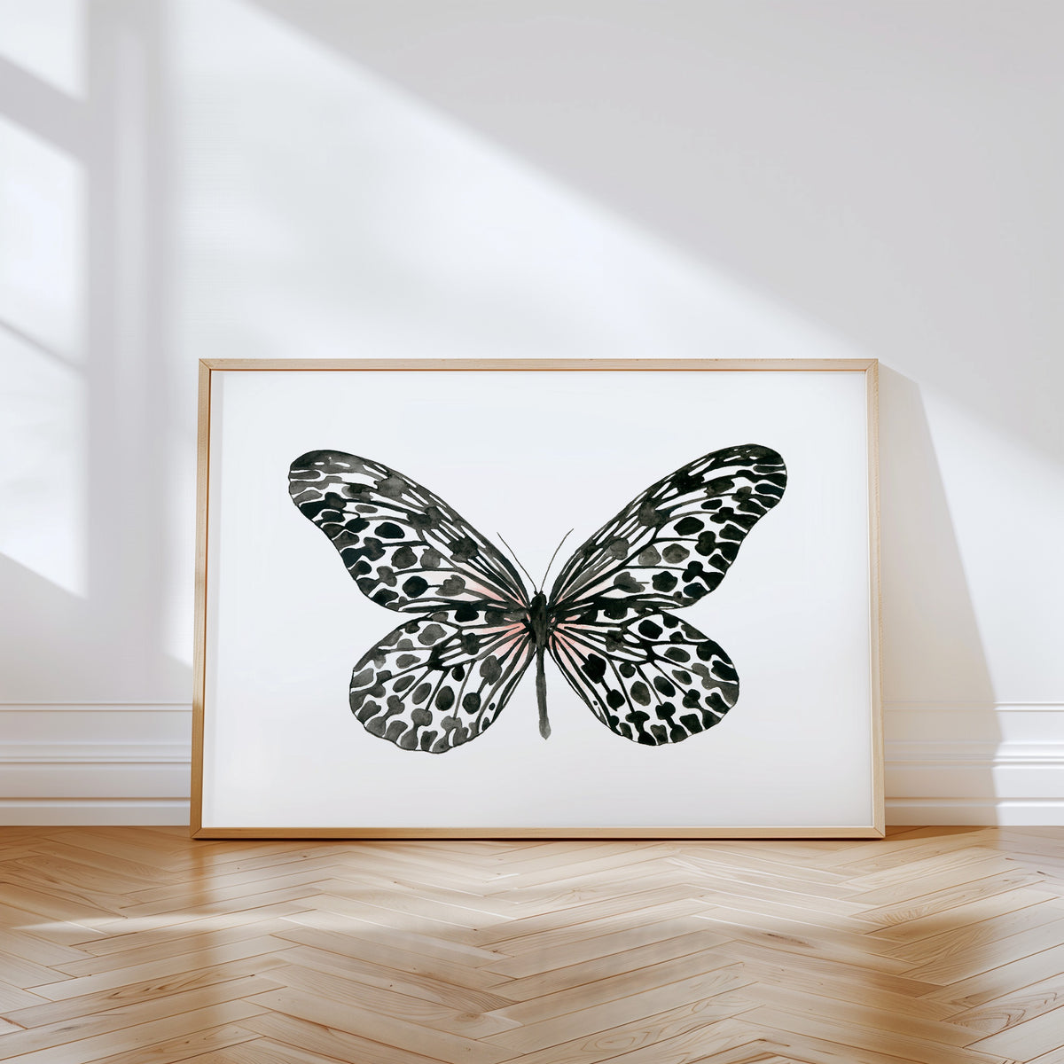 Kunstdruck - Black Butterfly