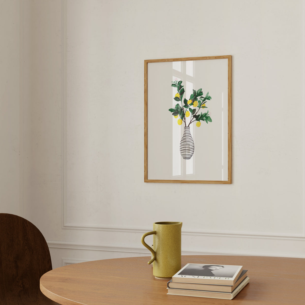 Art Print - Lemon Vase