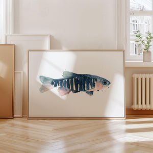 Art Print - Blue Fish