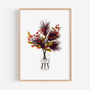Kunstdruck - Advent Advent