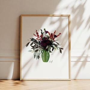 Art Print - Winter Greens