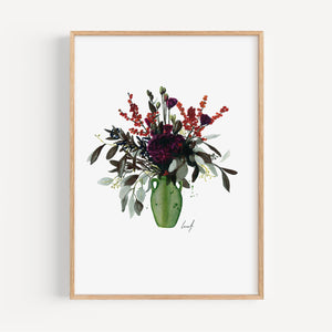 Art Print - Winter Greens