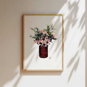 Art Print - Hydrangea Bouquet