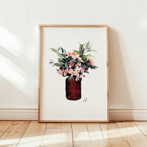Art Print - Hydrangea Bouquet