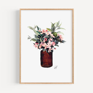 Art Print - Hydrangea Bouquet
