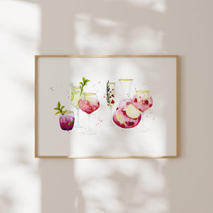 Art Print - Cocktail Party