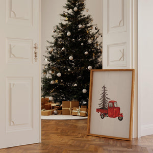 Kunstdruck - Weihnachts-Ape