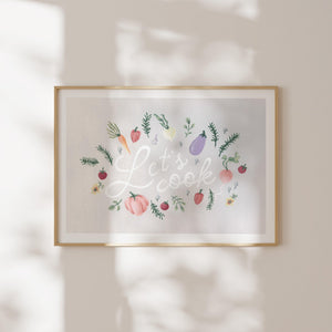 Art print - Let's cook